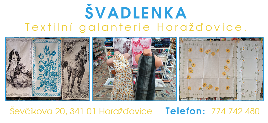 textilni galanterie Horazdovice